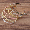 Copper retro bracelet, 6 colors, 65×2mm, nostalgia, European style, wholesale