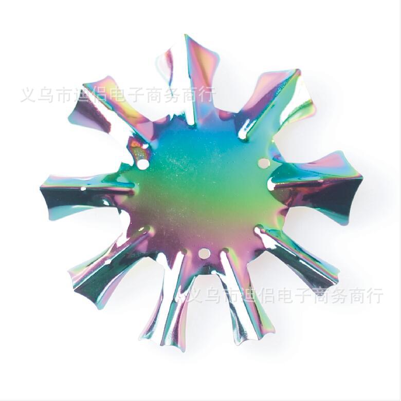 Herramientas de manicura de color mágico suministran una variedad de modelos de manicura francés modelo de placa de acero fácil plantilla francesa