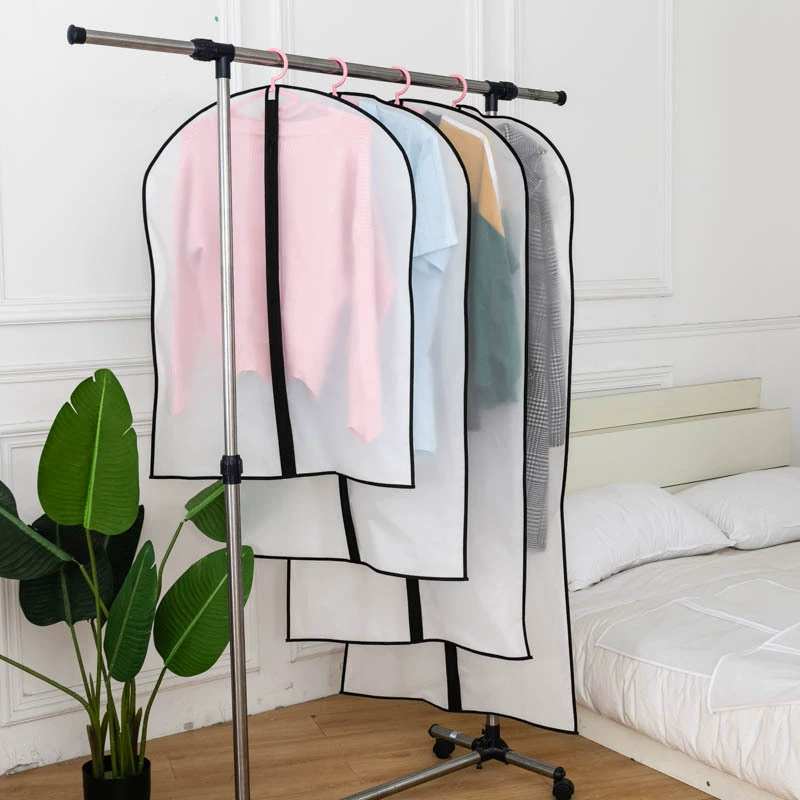 Бытовая прозрачная вешалка для одежды пылезащитный костюм одежда пылезащитный чехол партия подвешенное пальто мешок для пыли