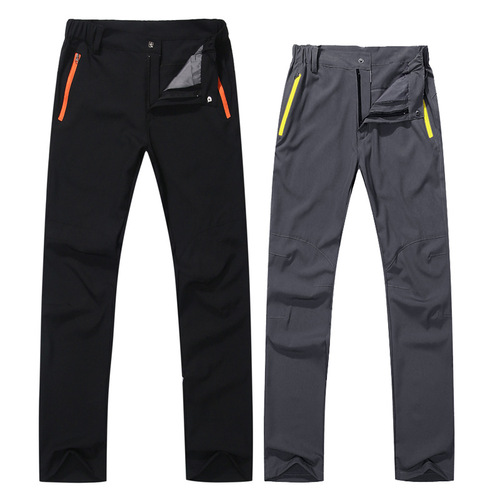 Manufacturer wholesale quick-drying pants for men summer thin elastic hiking pants women's outdoor sports loose quick-drying pants cross-border