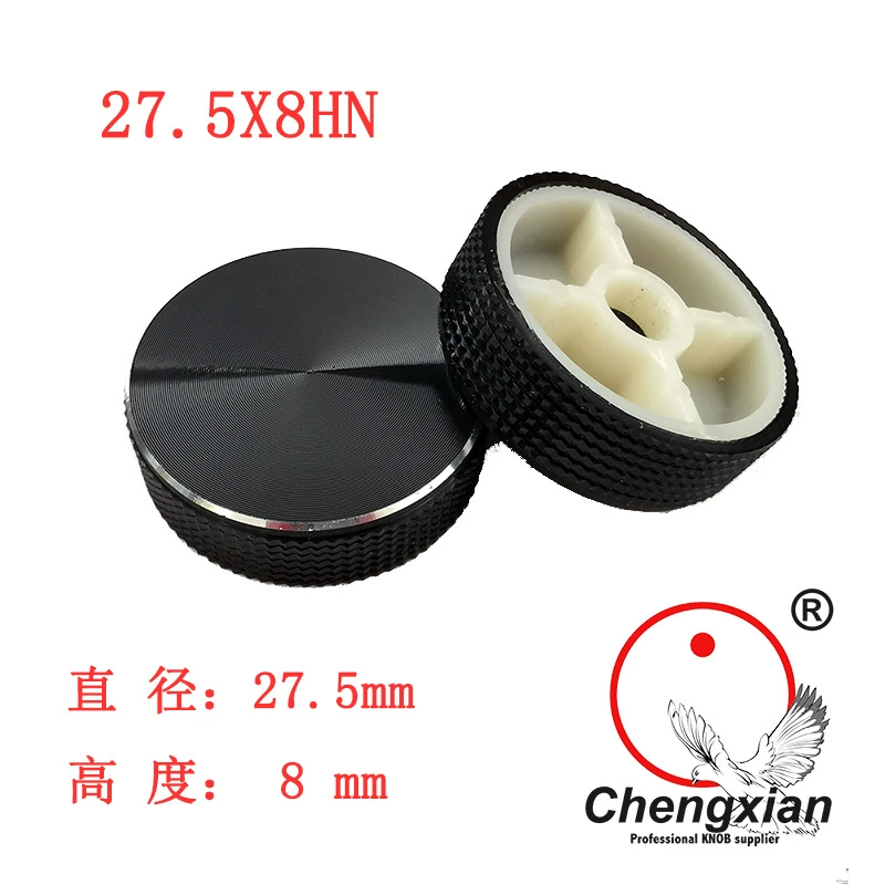 27,5 диаметр черный ананас решетка из алюминиевого сплава аудио ручка многоугольный Bluetooth динамик Ручка потенциометра инструмент