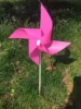 Glass drill rod ground windmill pink