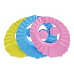 Manufacturer thickened children's shampoo cap baby high elastic adjustable EVA bathing cap baby shampoo cap