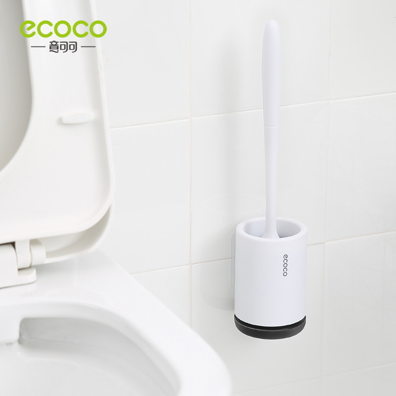 Inodoro cepillo de baño traje de baño cepillo de baño del hogar aseo mango largo limpieza cepillo de goma suave