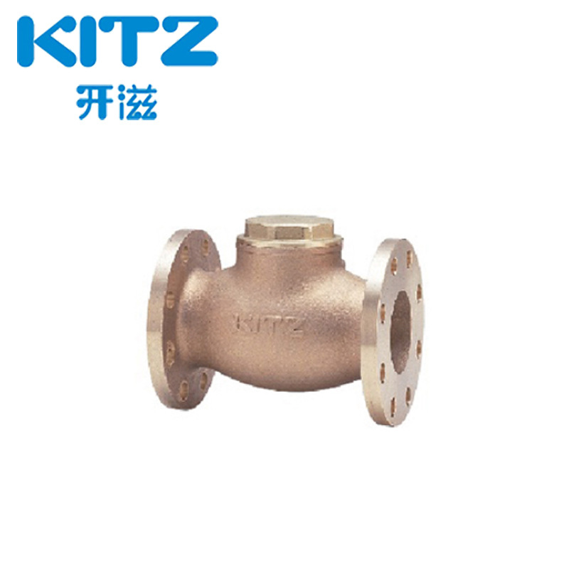 日本KITZ开滋北泽原装正品法兰单向阀止回阀逆止阀OB