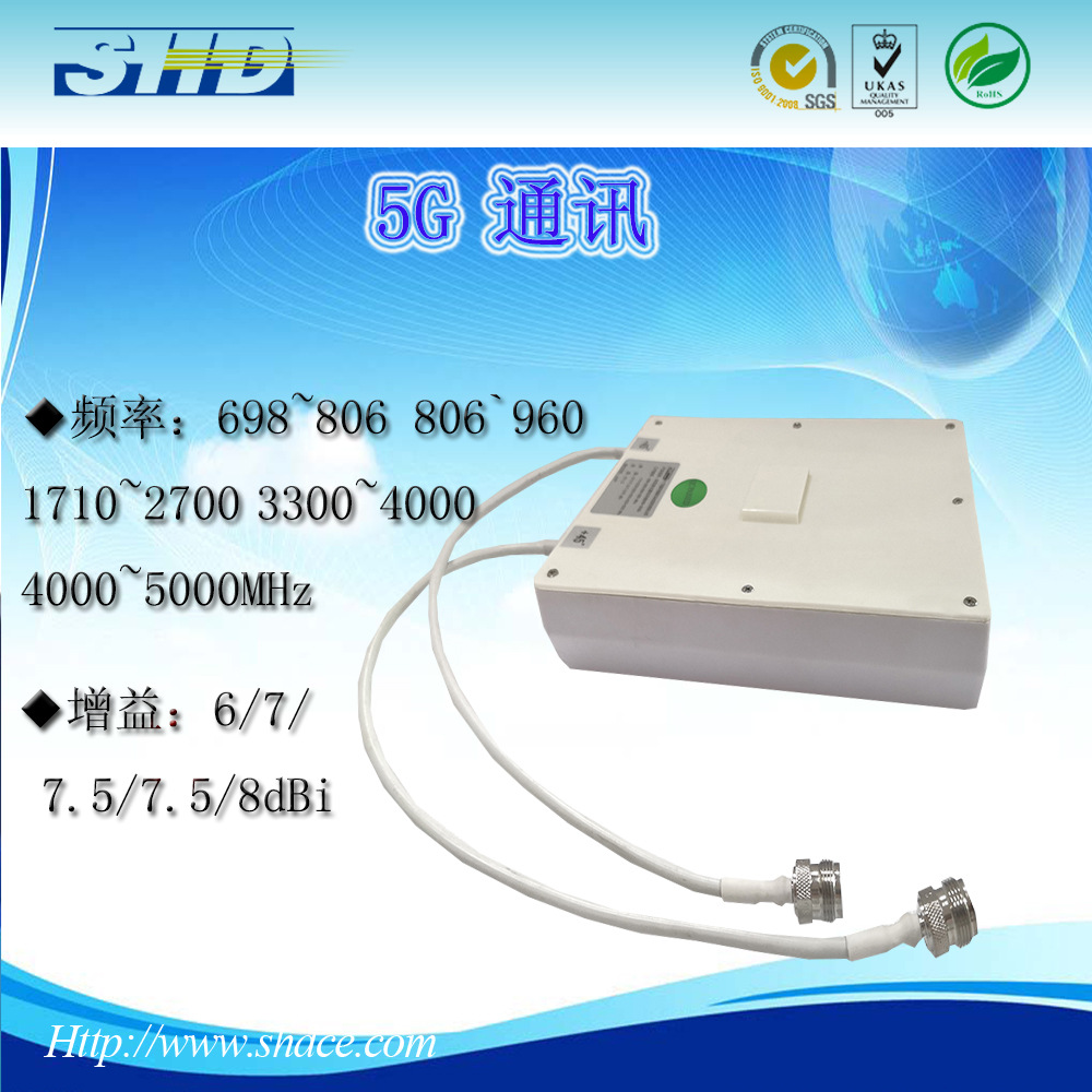 5G通讯双极化小板状室内分布天线基站美化室分隐蔽天线5g网络覆盖