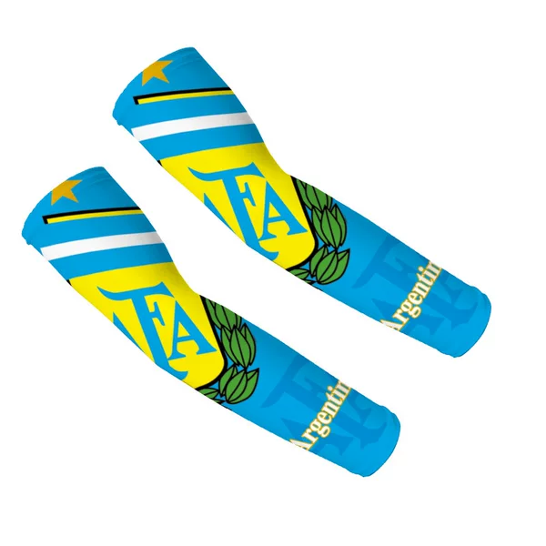 Football World Cup gift France Italy Summer Ice Silk sun protection oversleeve outdoor riding fitness tattoo flower arm