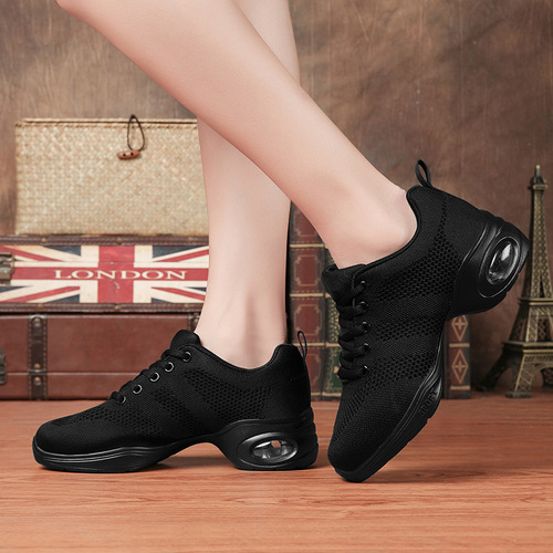 Yang Liping Square Dance Shoes Jazz Dance Shoes Women's Soft Sole Water Ice Dance Ghost Dance Shoes Mesh