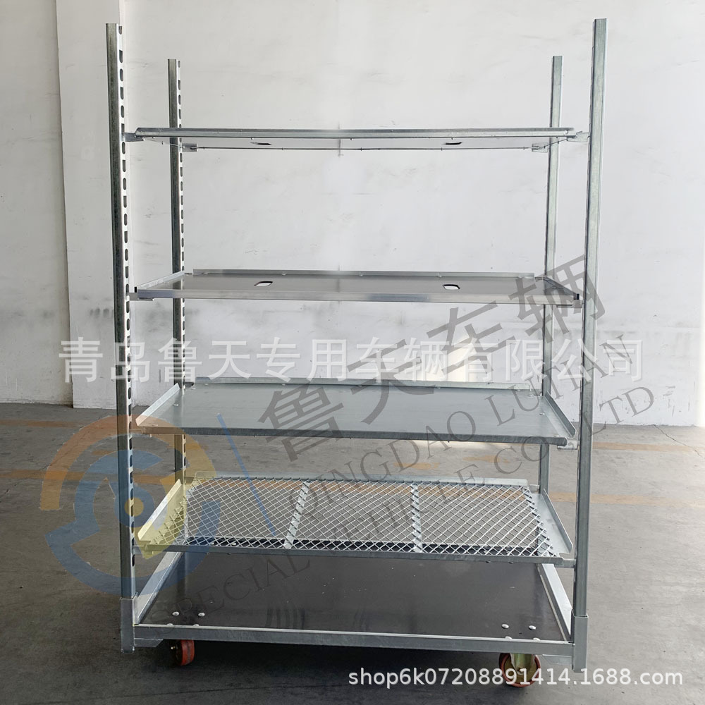 青岛销售花架车 热镀锌防锈 高度可调节