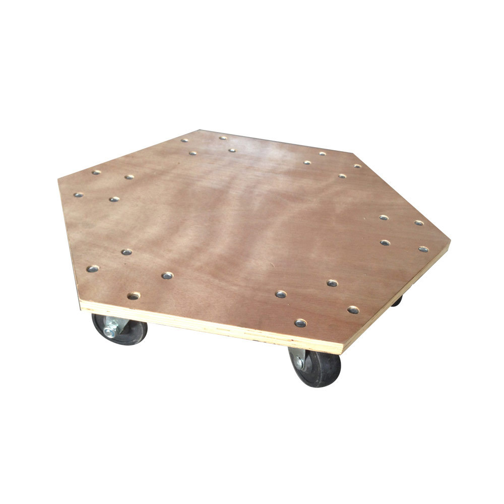 实木木质 花架车 花园工具车 移动工具车 搬家器