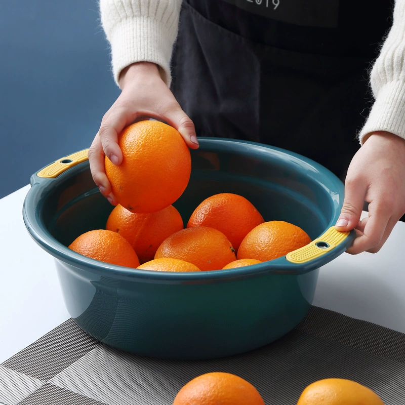 Plastic children's big washbasin for laundry for students, increased thickness