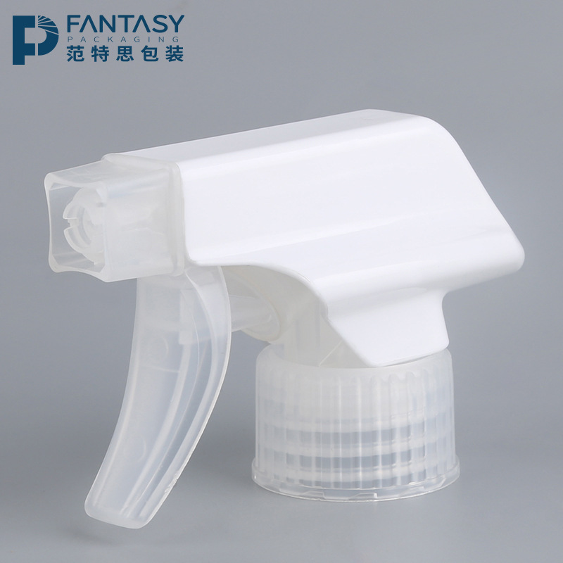 清洁剂喷枪喷雾头  分装瓶方枪喷雾头 手扣式塑料方枪