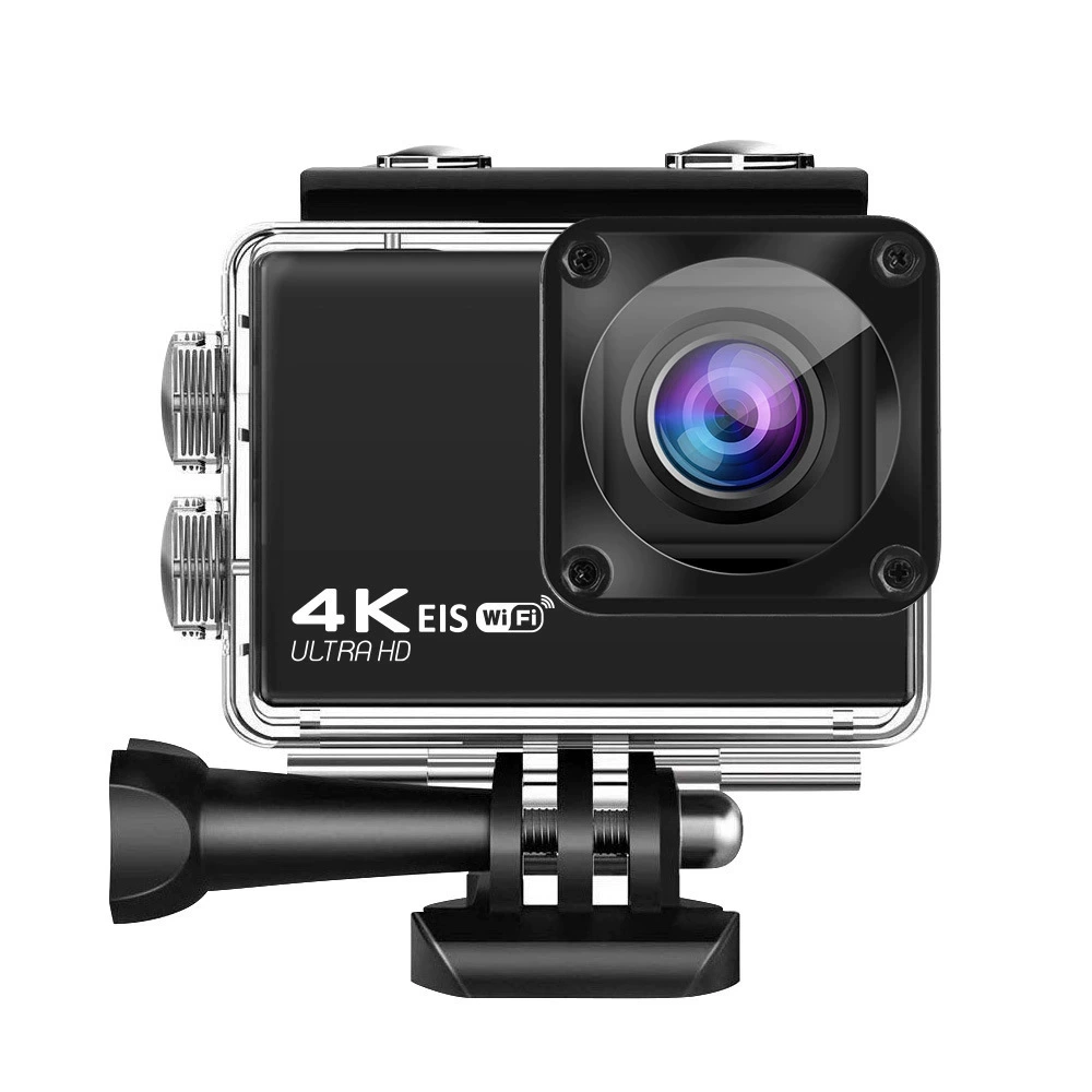 Камера спортивная 4K HD водонепроницаемая и стабилизация изображения