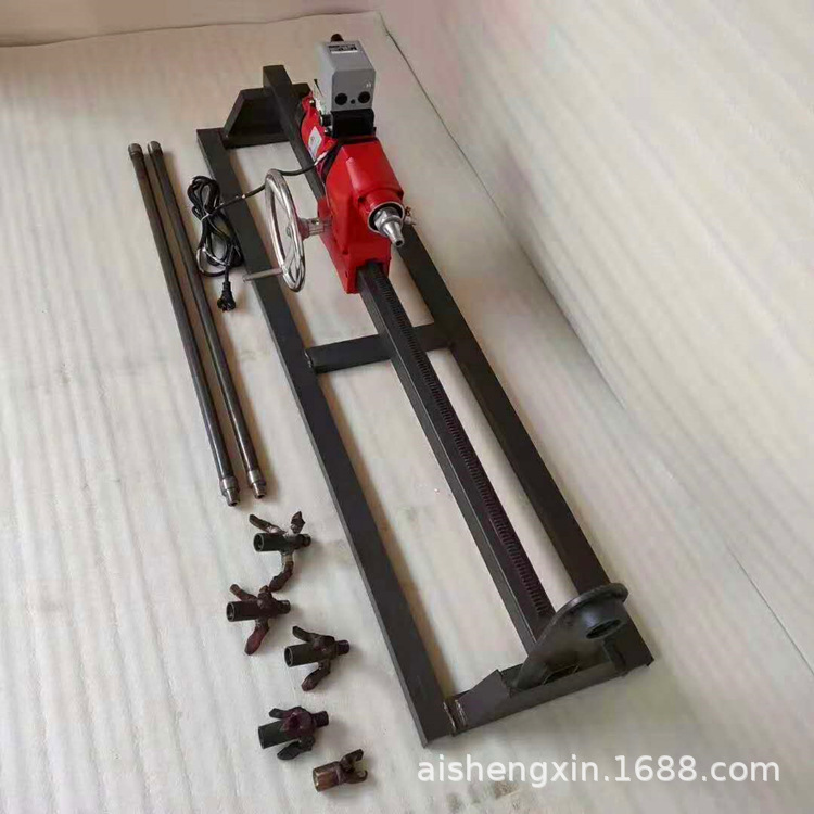水钻顶管机 两相电自走水钻顶管机 双电机过路钻孔顶管机厂家批发