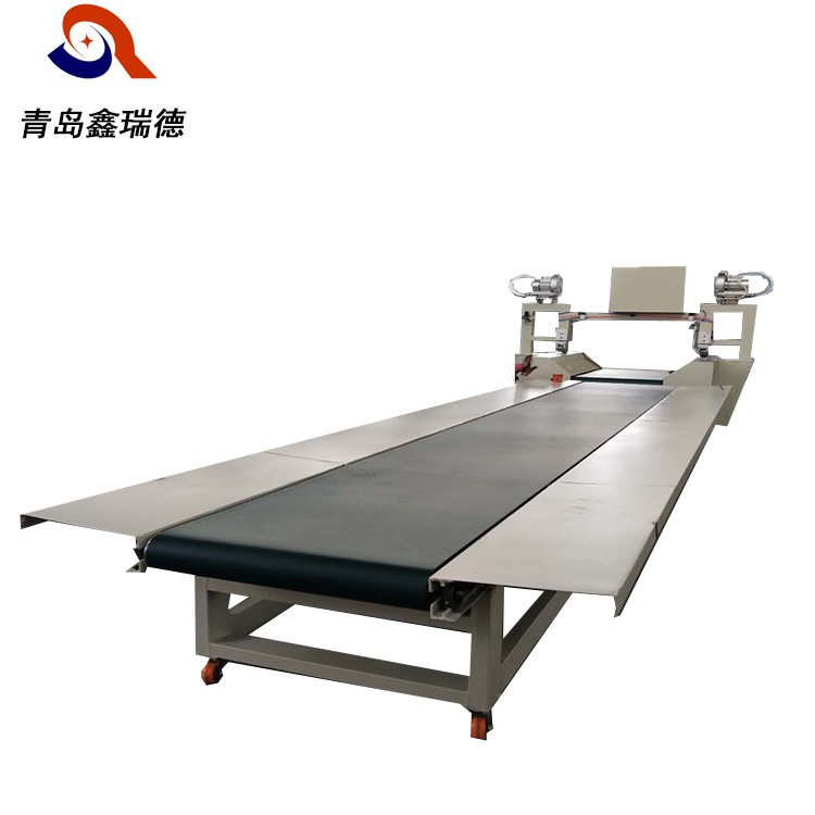 油布篷布双面机两面可用包边包绳上料案板和输送带做帐篷商用