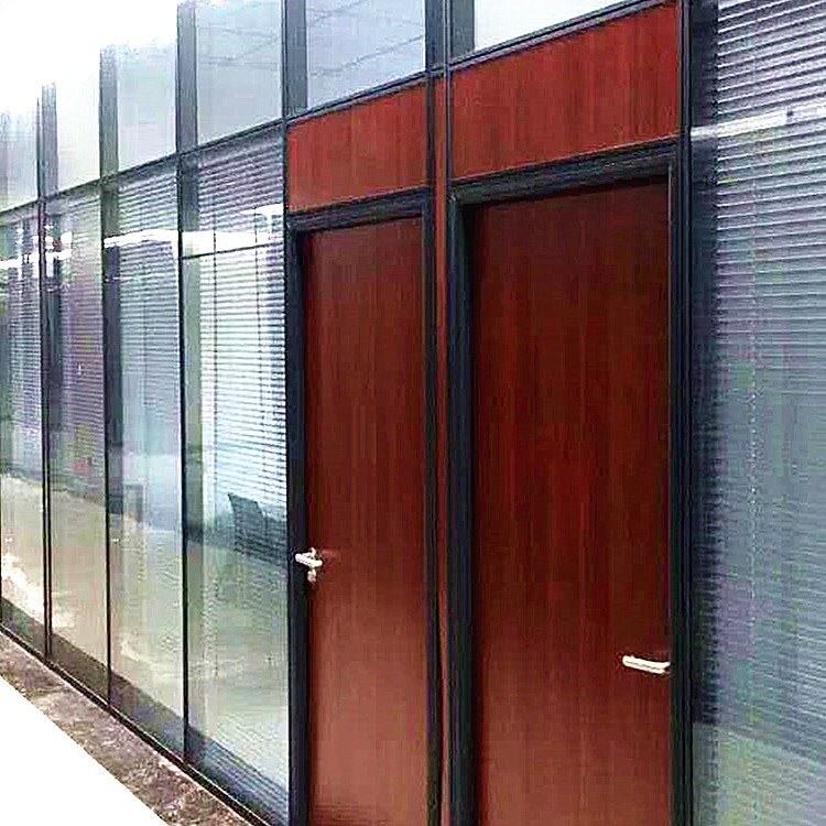 定制办公隔断高隔断 隔断墙 钢化玻璃隔断铝合金隔断酒店隔断百叶