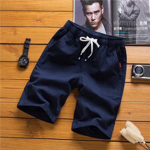 Solid summer shorts