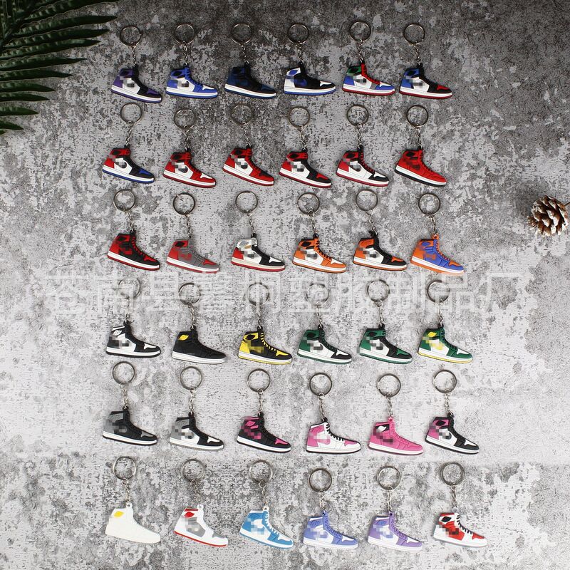 Manufacturer's Spot Wholesale Popular Jordan Jordan Jordan Series Keychain Aj1 Keychain Sneaker Keychain Customization