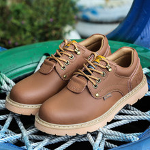 工装鞋男大头休闲真皮男士皮鞋户外青年创意增高男鞋2025春季鞋子
