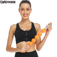 【Hot Selling in China】Hedgehog 5 Ball Foam Roller Wolf Tooth Massage Muscle Relaxation Yoga Fitness Exercise Equipment