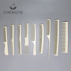 美發梳子象牙白理髮剪男女發尖尾梳造型挑發分區鋼針梳美發梳工廠