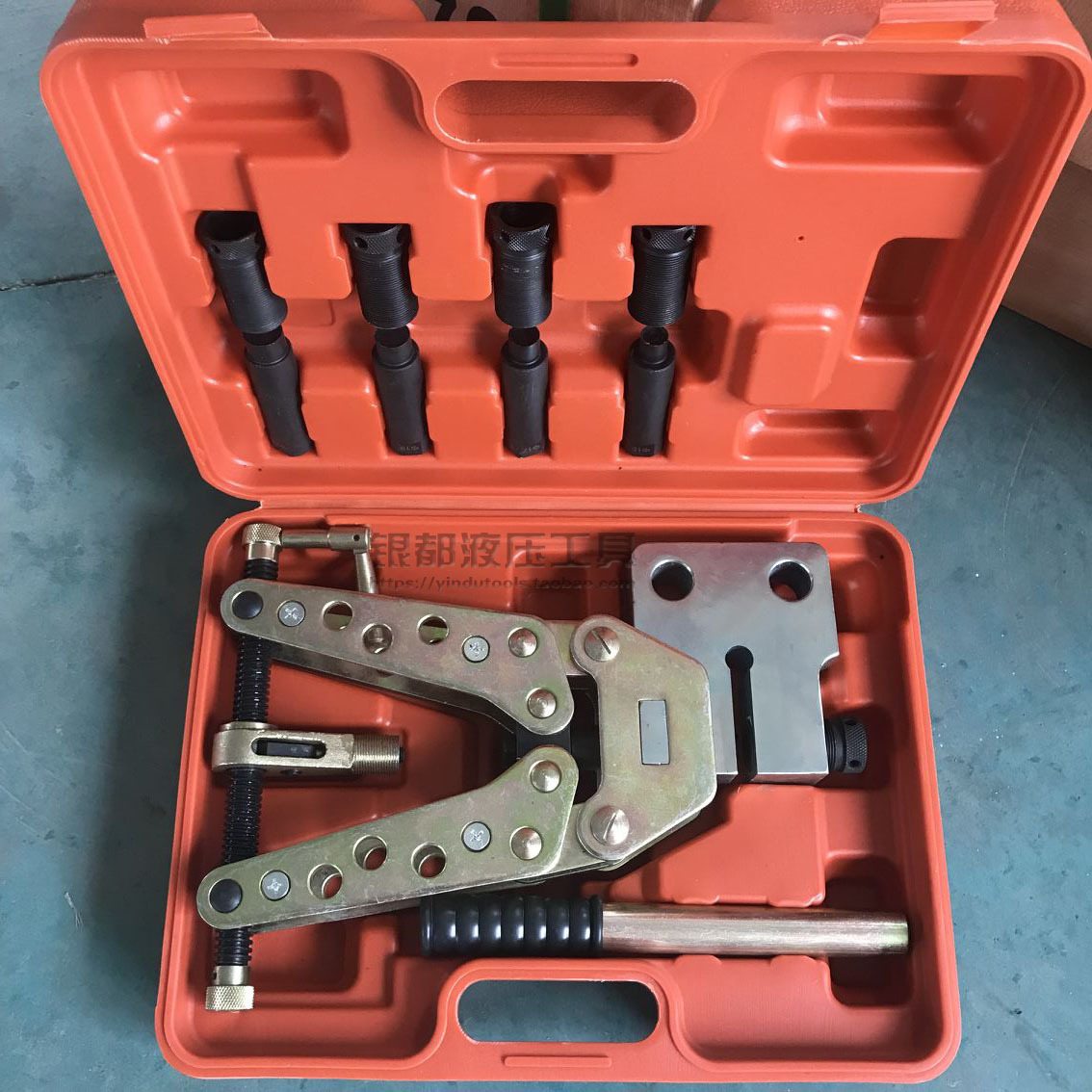 机械打孔机CKJ-21角钢横担打眼冲孔机铁板开孔银都牌加厚钢制