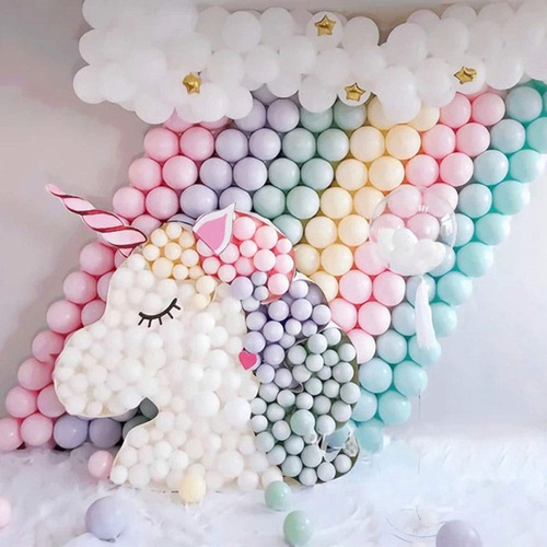 AliExpress New Candy Color Thickened Latex Balloon New Macaron Balloon Birthday Party Air Floating Balloon