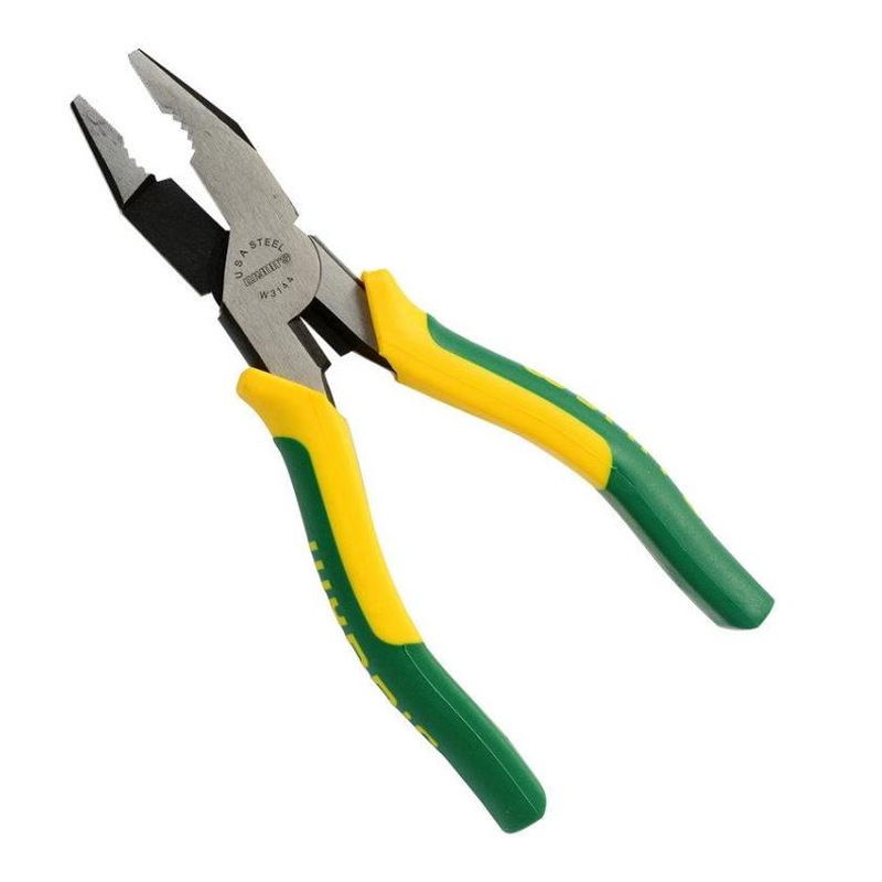 威力狮 8寸200MM剪切型多功能钢丝钳 老虎钳 平嘴钳 平口钳W3144