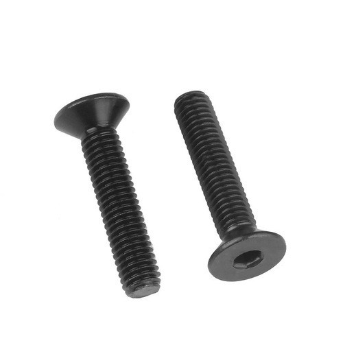 M1.6M2M3M10 high strength 10.9 grade black countersunk head hexagon socket screw flat cup countersunk cup screw DIN7991