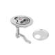 Stainless steel 316 handle floor lock with flexure piece handle floor lock stainless steel RV marine hardware accessories