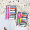 Fashionable universal earrings with letters, European style, simple and elegant design, with embroidery, wholesale