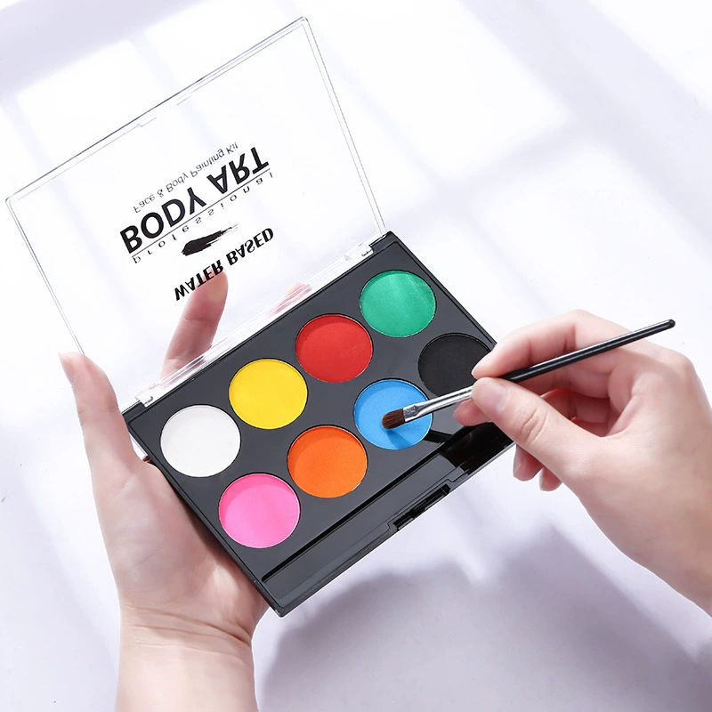 Children's water-soluble painted pigment physiological tools set for face
