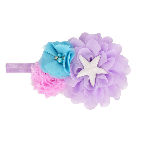 Mermaid Ariel Princess Skirt with Hairband Dress Girls' Clothing Children's Wholesale Tutu Dress