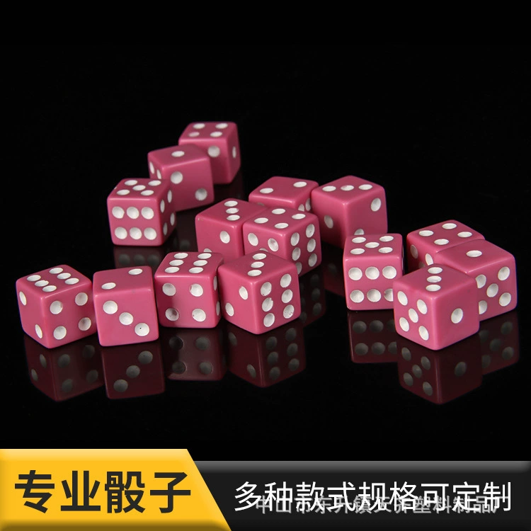 Акриловые кости, настольная игра, набор, прямые поставки завода, оптовая торговля