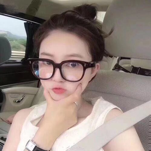New Sydney Korean version internet celebrity glasses frame women's retro anti-blue light glasses frame men's and women's same style myopia finished glasses