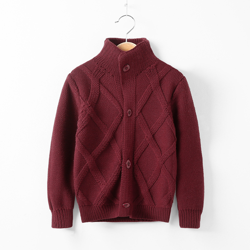 Children's sweater, jacket, knitted woolen cardigan, 2-11 years 3