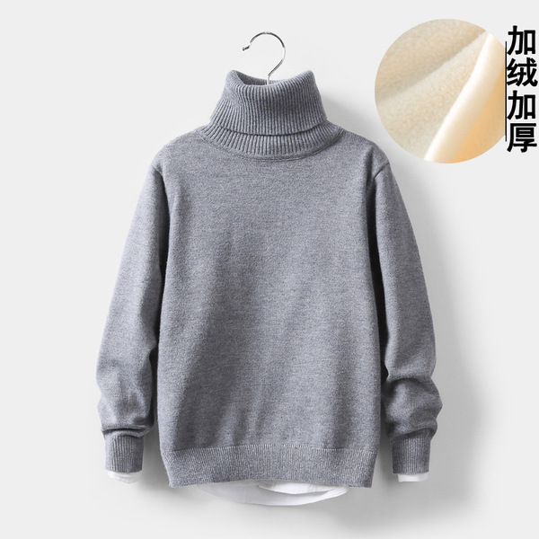 Children's demi-season knitted sweater