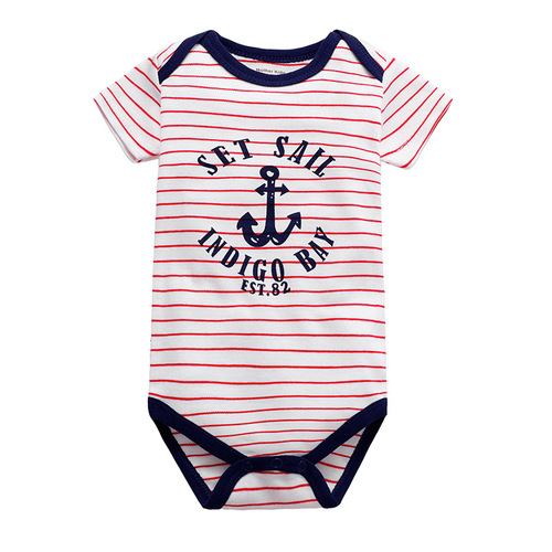 Manufacturer wholesale newborn baby triangle khaki Carter baby one-piece bodysuit baby summer one-piece bodysuit