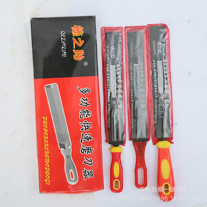 Herramientas para vendedores ambulantes: Afilador de cuchillos Dezhizhuo, lima en forma de diamante, lima eléctrica de calidad, lima para trabajar la madera. image 4