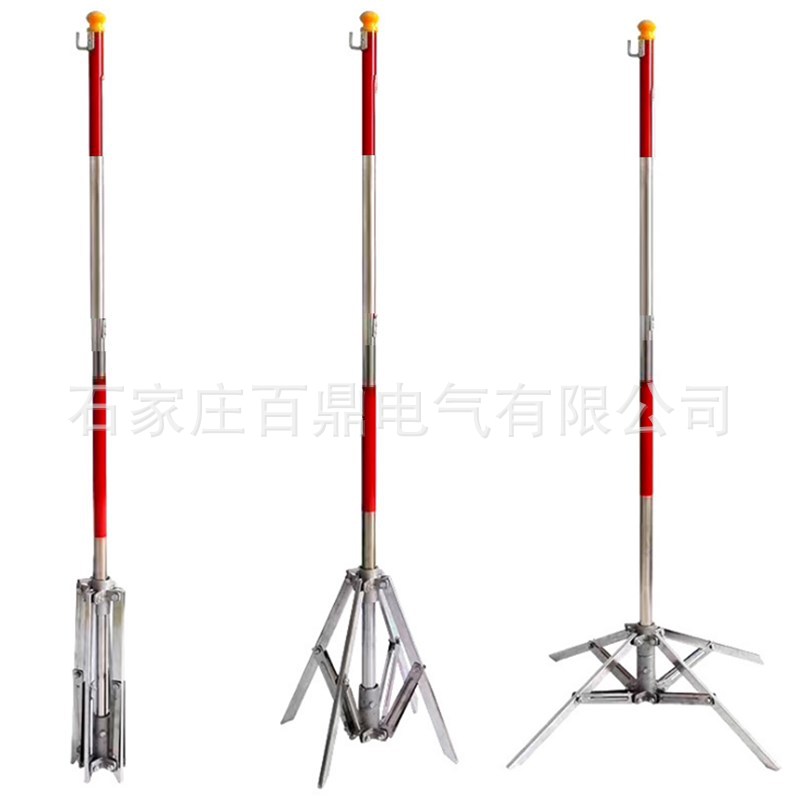 围栏带安全网用不锈钢伞式支架伞状支架安全围网支架四角支架