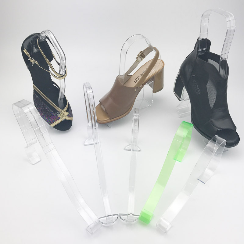 Plastic Transparent Sandals Shoe Support Last Shoe Display Rack Shoe Display Elastic Support Anti-Wrinkle Anti-flat High State Bracket