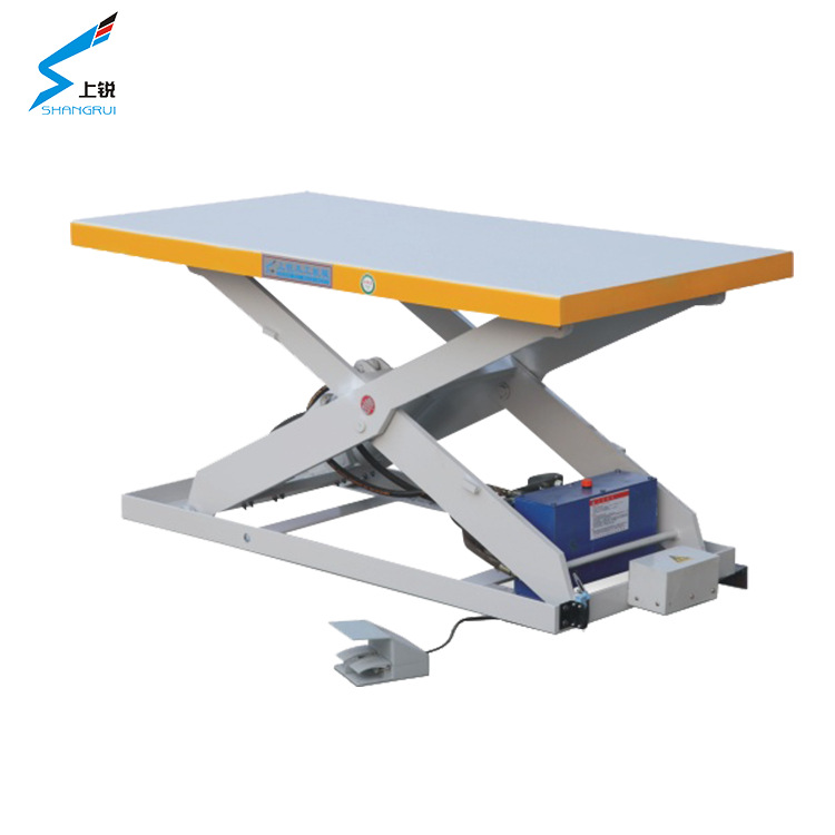 固定式液压升降平台仓储货物提升机非标电动剪叉式升降机平台