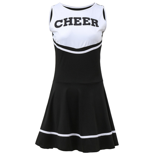 Foreign Trade Women's Cheerleading Uniforms Game Role Playing European and American Adult Ladies Sexy Baby Cheerleading Uniforms