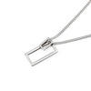 Fashionable trend universal polishing cloth stainless steel, necklace, simple and elegant design