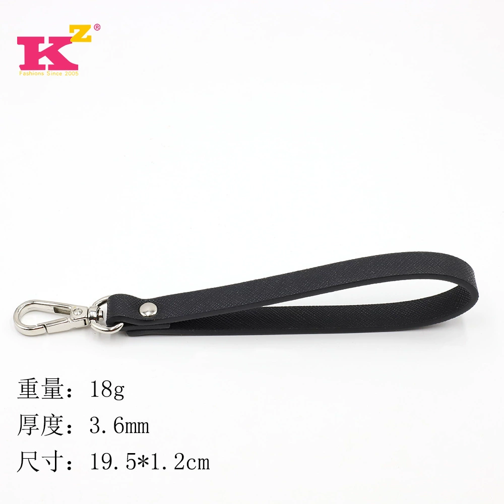 Wrist bag, black wallet, polyurethane small clutch bag