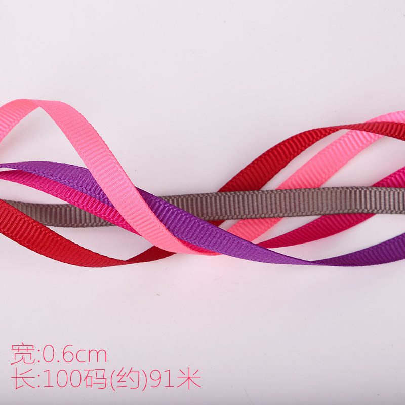 0.6cm thread black ribbon colorful ribbon webbing festive colorful…