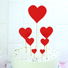 Aesthetic Creative Cake Decoration Responses Love Set Seven Birthday Cake Accessories Account