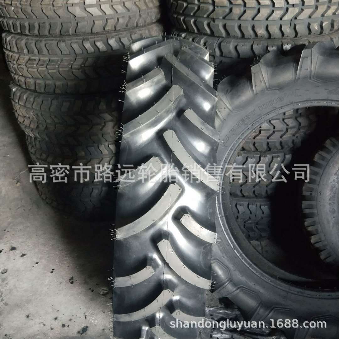 农业加密人字拖拉机轮胎 5.00-12 6.50-16 7.50-16 8.3-24 花纹轮