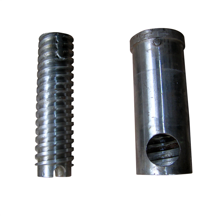 3号机螺杆套金施大型多功能食品膨化机零配件（大米螺杆螺套）