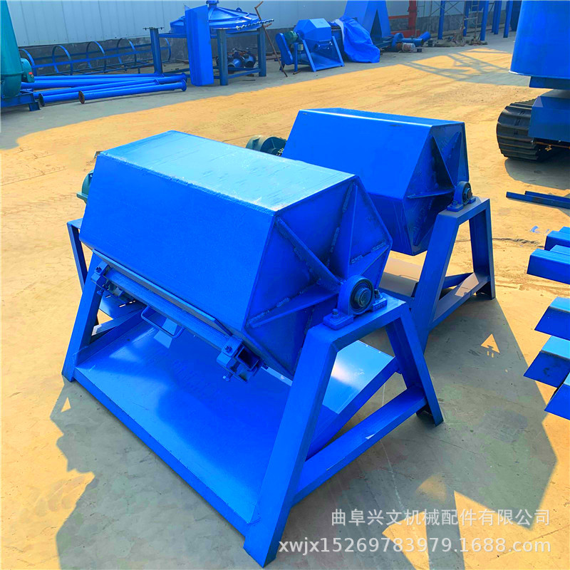 青岛多功能金属除锈设备六角滚筒抛光机厂家零件翻新去毛刺抛光机